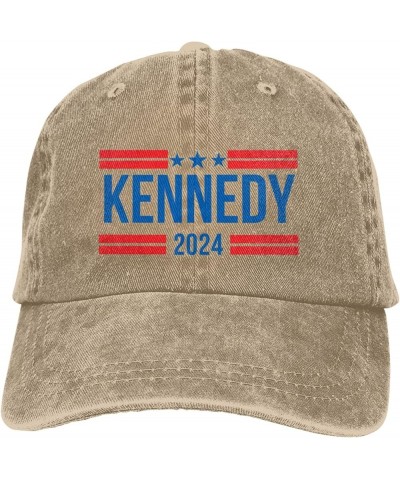 Robert Kennedy Jr. 2024 Presidential Election Kennedy 2024 Black Dad Hats Baseball Cap Trucker Hats for Mens Headwea Natural ...