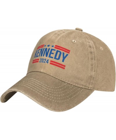 Robert Kennedy Jr. 2024 Presidential Election Kennedy 2024 Black Dad Hats Baseball Cap Trucker Hats for Mens Headwea Natural ...