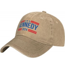 Robert Kennedy Jr. 2024 Presidential Election Kennedy 2024 Black Dad Hats Baseball Cap Trucker Hats for Mens Headwea Natural ...