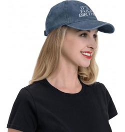 It's My Fucking Birthday Funny Baseball Cap Trucker Hats Sports Hat Men Women Navy Blue $11.92 Cowboy Hats