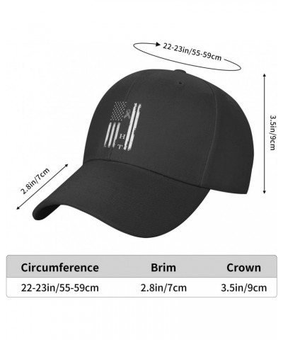 Fight Carcinoid Cancer Survivor American Flag Classic Duckbill Caps for Stylish Sun Protection Black $14.60 Baseball Caps