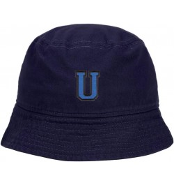 Mens Bucket Hat Sport Letter U Embroidered Washed Cotton Classic Bucket Hat Navy $12.32 Bucket Hats