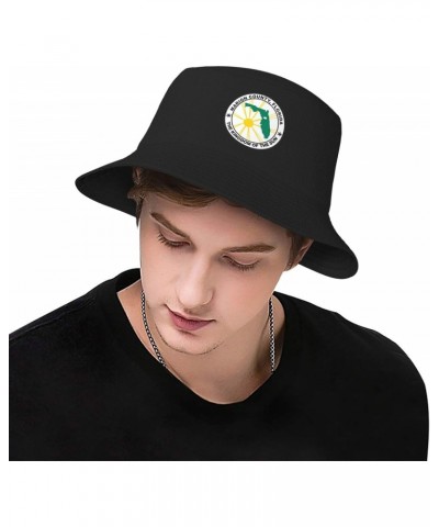 Seal of Marion County, Florida Bucket Hat for Men Women Outdoor Summer Beach Travel Fishing Cap Black $14.89 Bucket Hats