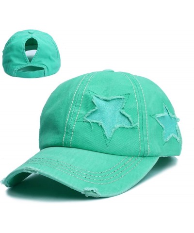 Visor Women Men Sun Hats Street Baseball Cap for Men Women Outdoor Wide Brim Hat Outdoor Sports Caps Gifts for Mint Green $8....