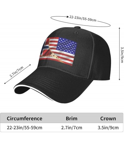 Baseball Cap for Men Women Trucker Cap Fashion Dad Cap Adjustable Golf Cap Funny Sports Cap Casual Classic Plain Hat America ...