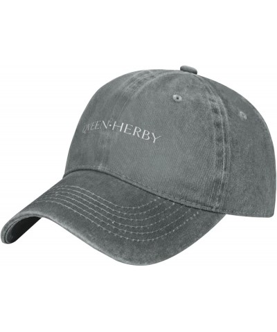 Qveen Herby Baseball Cap for Men Women Classic Vintage Denim Running Sports Trucker Hat Black Gray $9.50 Baseball Caps