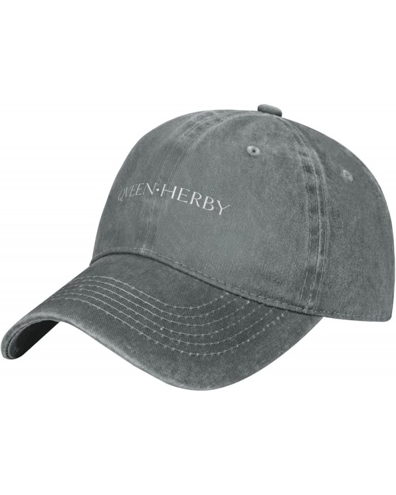 Qveen Herby Baseball Cap for Men Women Classic Vintage Denim Running Sports Trucker Hat Black Gray $9.50 Baseball Caps