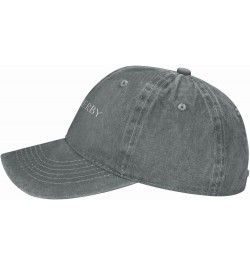 Qveen Herby Baseball Cap for Men Women Classic Vintage Denim Running Sports Trucker Hat Black Gray $9.50 Baseball Caps