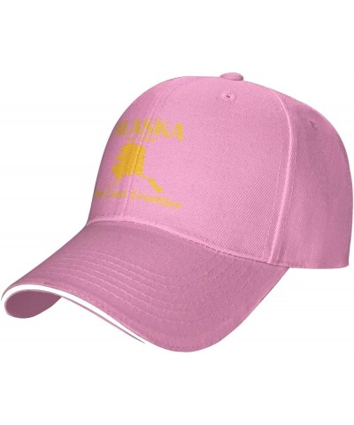 Alaska est 1959 Baseball Caps Men Hats for Women Dad Hat Ball Hat Adjustable Trucker Hat Cowboy Hat Pink $10.07 Baseball Caps