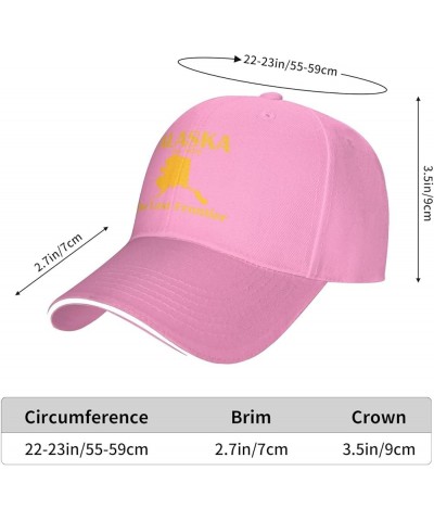 Alaska est 1959 Baseball Caps Men Hats for Women Dad Hat Ball Hat Adjustable Trucker Hat Cowboy Hat Pink $10.07 Baseball Caps