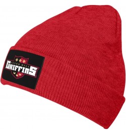 Seton Hill University Logo Beanie Knit Hats for Men&Women-Daily Knit Ribbed Cap - Caps for Cold Weather $13.13 Skullies & Bea...