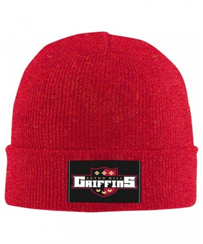 Seton Hill University Logo Beanie Knit Hats for Men&Women-Daily Knit Ribbed Cap - Caps for Cold Weather $13.13 Skullies & Bea...