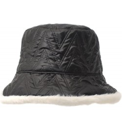 Plush Fuzzy Bucket Hat for Women Warm Fluffy Fisherman Cap Winter Ski Outdoor Windproof Warm Fleece Lined Hat Black $8.66 Buc...