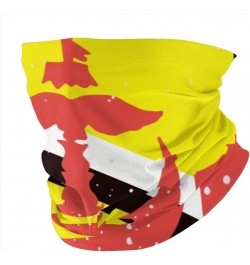 Brunei Flag Bandana Neck Gaiter Face Mask with 5layers Filters $15.03 Balaclavas