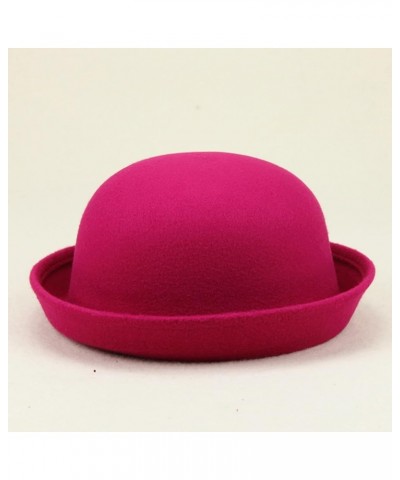 Beret Hat for Women, Women Beret Hat, French Style Beret Hat Winter Fashion Warm Wool Lined Knit Cap Hot Pink-a $6.23 Fedoras