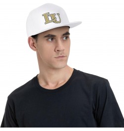 Lindenwood University Logo Hats for Men Flat Bill Fitted Caps Hiphop Rap Adjustable Baseball $23.02 Baseball Caps