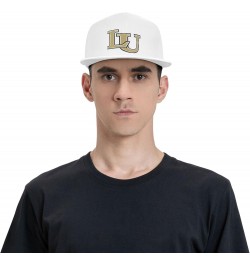 Lindenwood University Logo Hats for Men Flat Bill Fitted Caps Hiphop Rap Adjustable Baseball $23.02 Baseball Caps