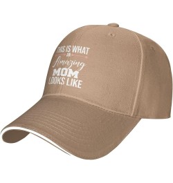 This is What an Amazing Mom Looks Like Baseball Cap Men Hats Sun hat for Women Cowboy hat Dad Hat Trucker hat Black Natural $...