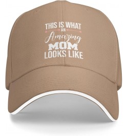 This is What an Amazing Mom Looks Like Baseball Cap Men Hats Sun hat for Women Cowboy hat Dad Hat Trucker hat Black Natural $...