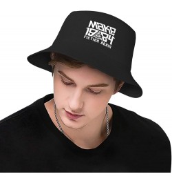 1984 Fiction Again Bucket Hat for Women Men Funny Fisherman Cap Packable Balck Summer Sun Hat Black $9.08 Bucket Hats