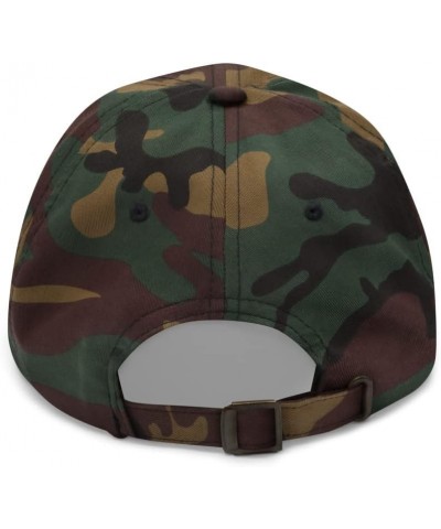 Paia Hawaii Hat Paia Cap Embroidered Dad Hat Adjustable Strap Closure Unisex Green Camo $19.60 Baseball Caps