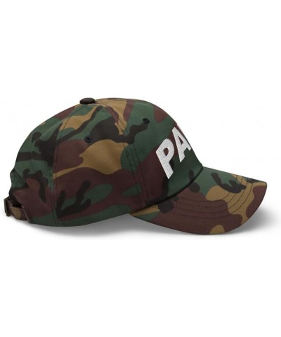 Paia Hawaii Hat Paia Cap Embroidered Dad Hat Adjustable Strap Closure Unisex Green Camo $19.60 Baseball Caps