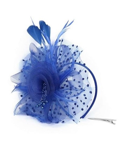 Bridal Great Headpiece YP Pearl Flapper Headband Party Gatsby Headband 2 Headband 1 Count (Pack of 1) Blue $7.04 Headbands