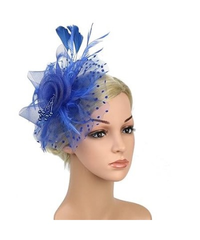 Bridal Great Headpiece YP Pearl Flapper Headband Party Gatsby Headband 2 Headband 1 Count (Pack of 1) Blue $7.04 Headbands