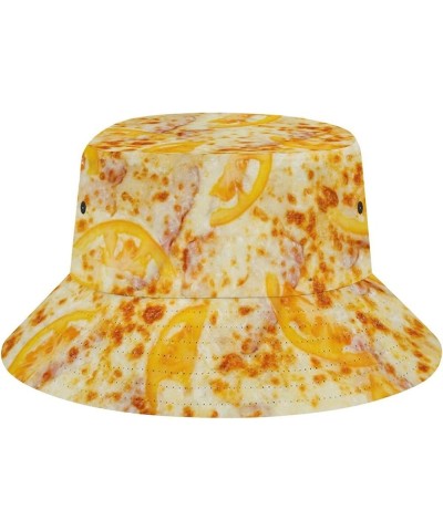 Food Golden Corn Bucket Hats Unisex Washed Cotton Lightweight Outdoor Summer Beach Sun Hats Men Women Bucket Hat for Travel P...