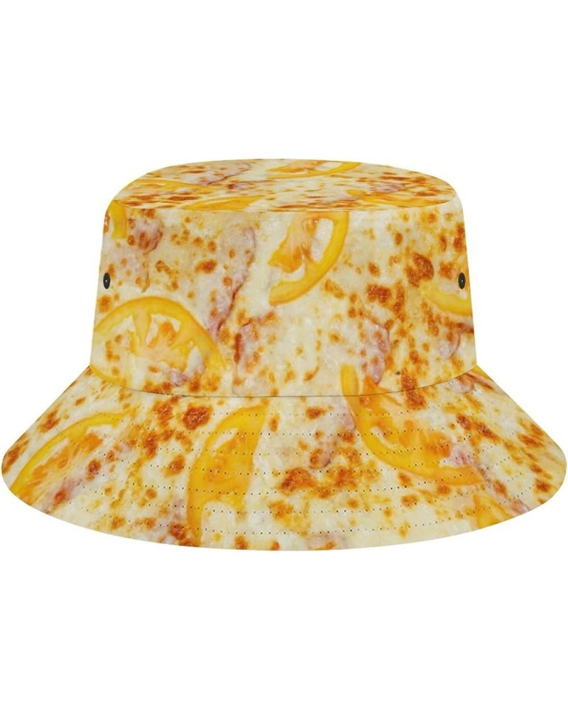 Food Golden Corn Bucket Hats Unisex Washed Cotton Lightweight Outdoor Summer Beach Sun Hats Men Women Bucket Hat for Travel P...