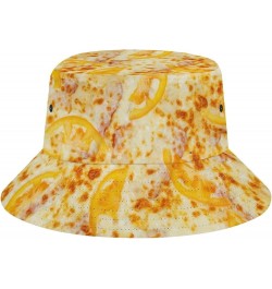 Food Golden Corn Bucket Hats Unisex Washed Cotton Lightweight Outdoor Summer Beach Sun Hats Men Women Bucket Hat for Travel P...