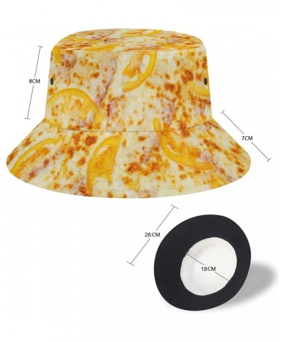 Food Golden Corn Bucket Hats Unisex Washed Cotton Lightweight Outdoor Summer Beach Sun Hats Men Women Bucket Hat for Travel P...