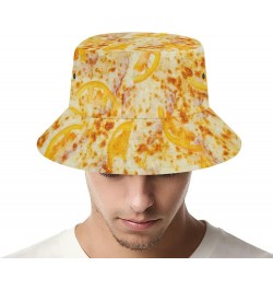 Food Golden Corn Bucket Hats Unisex Washed Cotton Lightweight Outdoor Summer Beach Sun Hats Men Women Bucket Hat for Travel P...