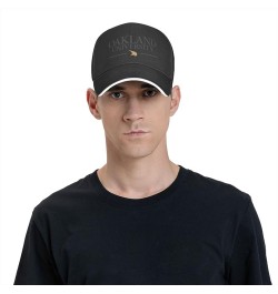 Oakland University-Logo Unisex Classic Hat Adjustable Fashion Casquette for Men Women Black $8.42 Baseball Caps