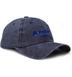 Soft Washed Baseball Cap Anchor Cotton Dad Hats for Men & Women Navy Design Only $14.78 Baseball Caps