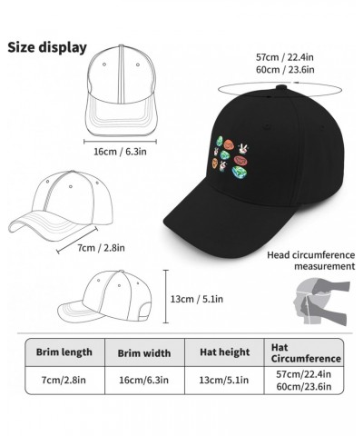 Earth Day Hat Hunting Hat AllBlack Hat for Women Gifts for Him Outdoor Cap $11.19 Sun Hats