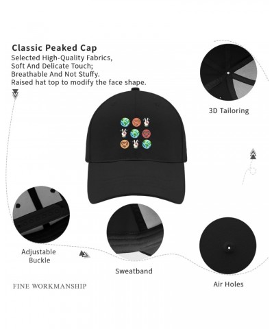 Earth Day Hat Hunting Hat AllBlack Hat for Women Gifts for Him Outdoor Cap $11.19 Sun Hats