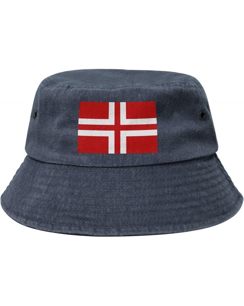 Vöärstelvlagge neadersassisk Bucket Hat for Women Men Summer Travel Sun Hat Outdoor Cap Funny Bucket Hats Navy Blue $14.73 Bu...