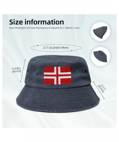 Vöärstelvlagge neadersassisk Bucket Hat for Women Men Summer Travel Sun Hat Outdoor Cap Funny Bucket Hats Navy Blue $14.73 Bu...