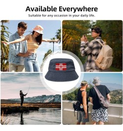 Vöärstelvlagge neadersassisk Bucket Hat for Women Men Summer Travel Sun Hat Outdoor Cap Funny Bucket Hats Navy Blue $14.73 Bu...