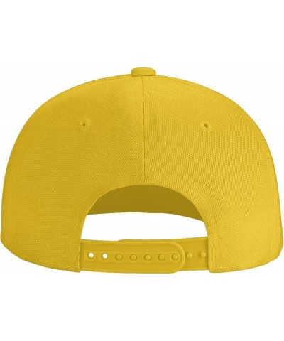 Blackwith Your RackHat Baseball Cap Workout Hats with Adjustable Strap Yellow $10.09 Baseball Caps