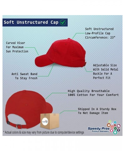 Soft Baseball Cap France Europe Football Cup Dad Hats for Men & Women Red Personalized Text Here $15.89 Baseball Caps