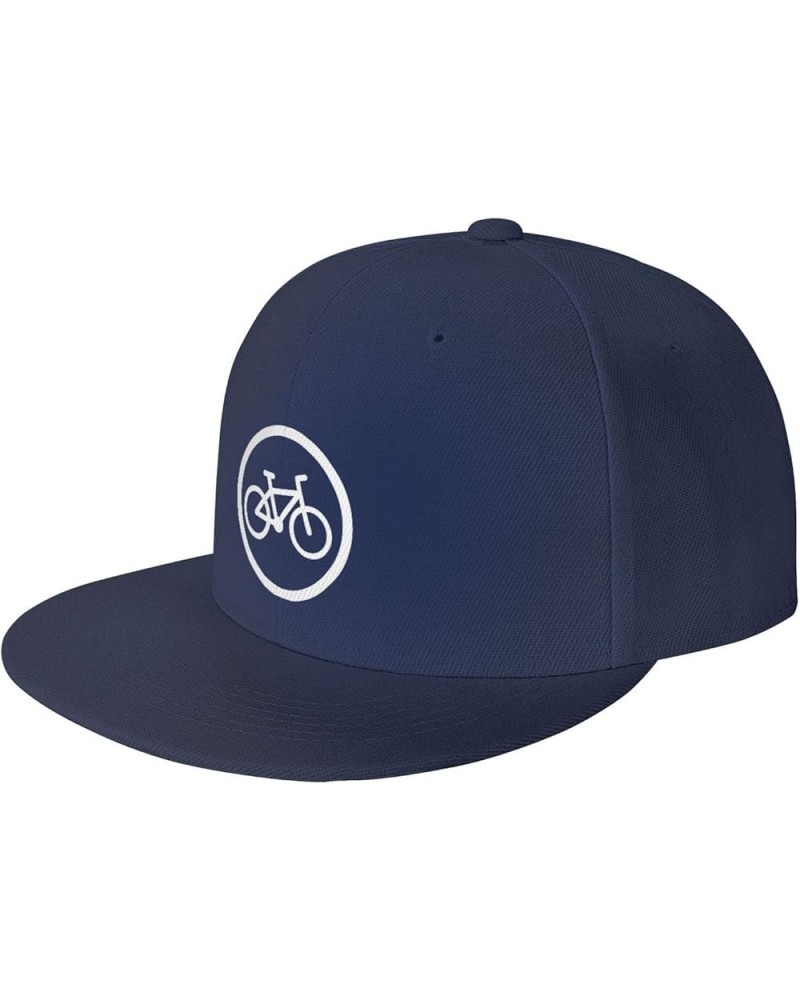 Men Women Adjustable Baseball Caps, Bicycles Logo Unisex Plain Hats Vintage Trucker Dad Cap Black Navy Blue $10.04 Baseball Caps