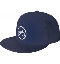 Men Women Adjustable Baseball Caps, Bicycles Logo Unisex Plain Hats Vintage Trucker Dad Cap Black Navy Blue $10.04 Baseball Caps