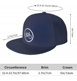 Men Women Adjustable Baseball Caps, Bicycles Logo Unisex Plain Hats Vintage Trucker Dad Cap Black Navy Blue $10.04 Baseball Caps