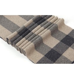 Scarf Warm Cold Weather Scarves Winter Men's Scarves Soft Fashionable Cashmere Scarves Scarves for Winter B $84.04 Scarves