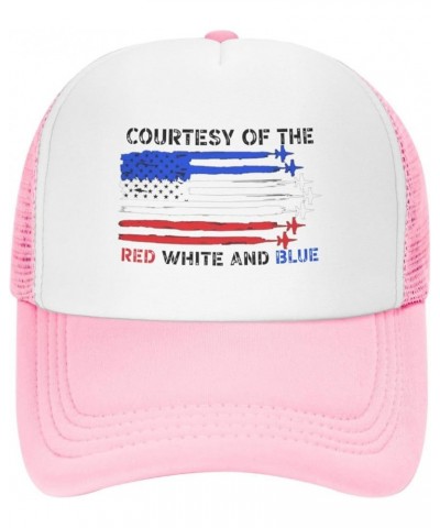 America hat Courtesy of The Red White and Blue Hats & Gifts Trucker Hats and Birthday Gaming Hat & Pink $13.10 Cowboy Hats