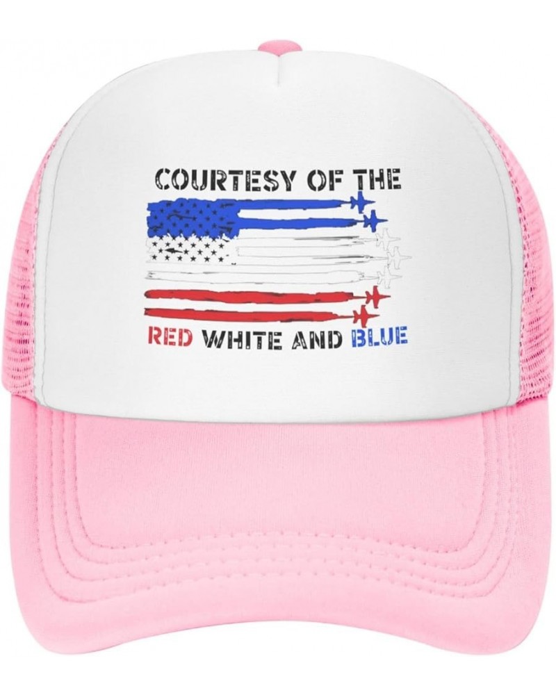 America hat Courtesy of The Red White and Blue Hats & Gifts Trucker Hats and Birthday Gaming Hat & Pink $13.10 Cowboy Hats