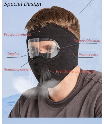 Winter Polar Fleece Thermal Mask Full Cover Balaclava Ski Face Mask Breathable Windproof Warm Women Men Motorcycle Cycling Re...