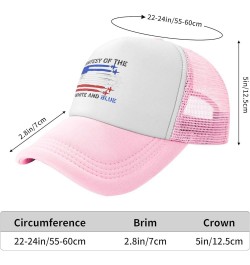 America hat Courtesy of The Red White and Blue Hats & Gifts Trucker Hats and Birthday Gaming Hat & Pink $13.10 Cowboy Hats